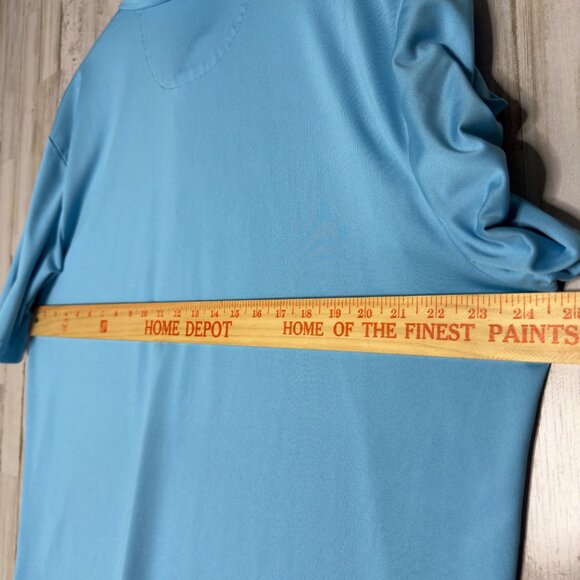 Callaway Don Julio Blue Embroidered Short Sleeve Opti-Dri Stretch Golf Polo Sz L - Picture 7 of 11